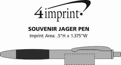 Imprint Area of Souvenir Jager Pen