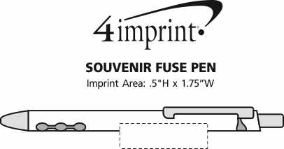 Imprint Area of Souvenir Fuse Pen