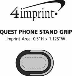Imprint Area of Quest Phone Stand Grip