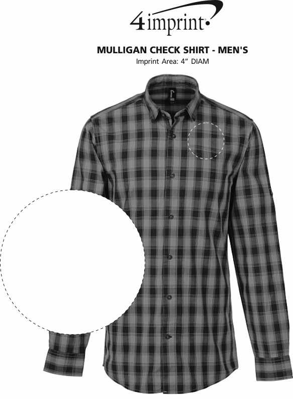 Imprint Area of Mulligan Check Shirt - Men's