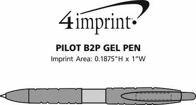 Imprint Area of Pilot B2P Gel Pen