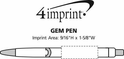 Imprint Area of Gem Pen