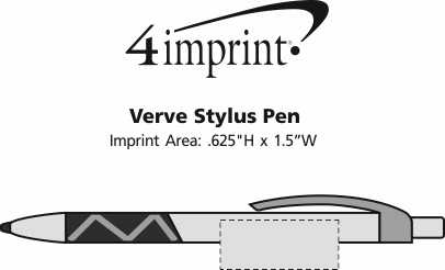 Imprint Area of Verve Stylus Pen