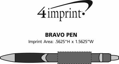 Imprint Area of Bravo Pen