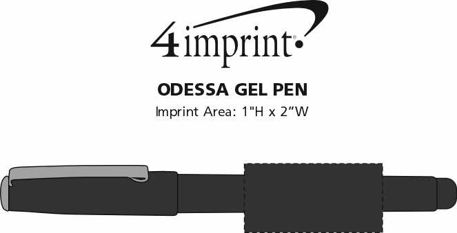 Imprint Area of Odessa Gel Pen