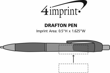 Imprint Area of Drafton Pen
