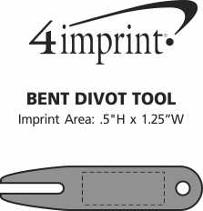 Imprint Area of Bent Divot Tool