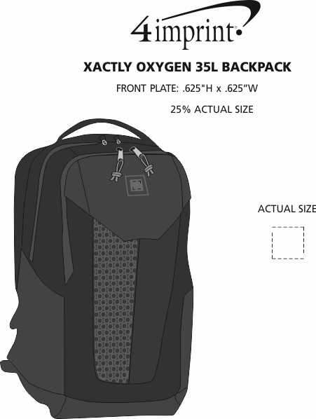 35l backpack size