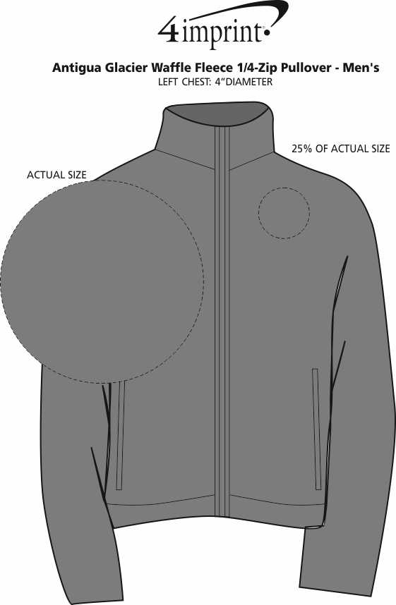 antigua quarter zip pullover