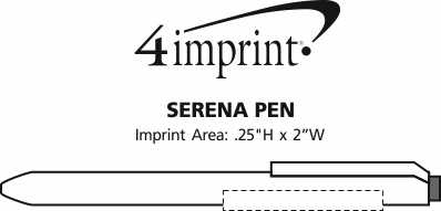Imprint Area of Serena Pen