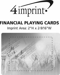 Imprint Area of Financial Playing Cards