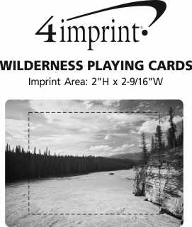 Imprint Area of Wilderness Playing Cards