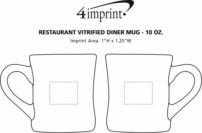 Download 4imprint.com: Restaurant Vitrified Diner Mug - 10 oz. 157051