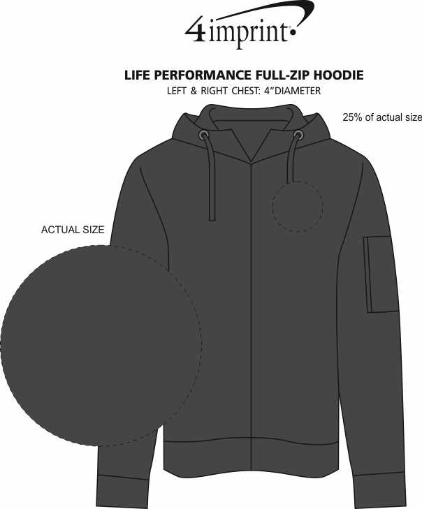 4imprint.com: Lift Performance Full-Zip Hoodie 157864