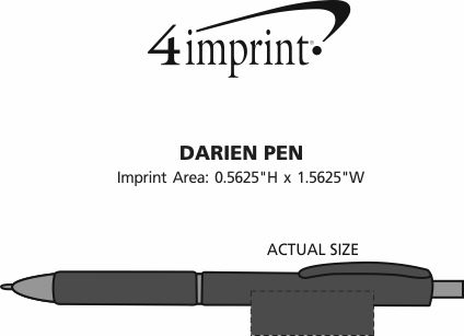 Imprint Area of Darien Pen