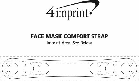 Imprint Area of Face Mask Comfort Strap