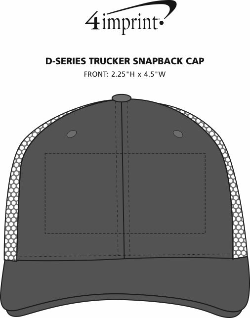 Download 4imprint.com: D-Series Trucker Snapback Cap 159899