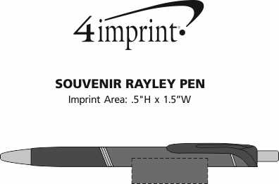 Imprint Area of Souvenir Rayley Pen