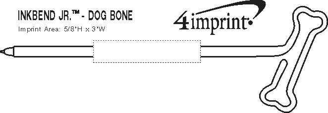 Imprint Area of Inkbend Standard - Dog Bone