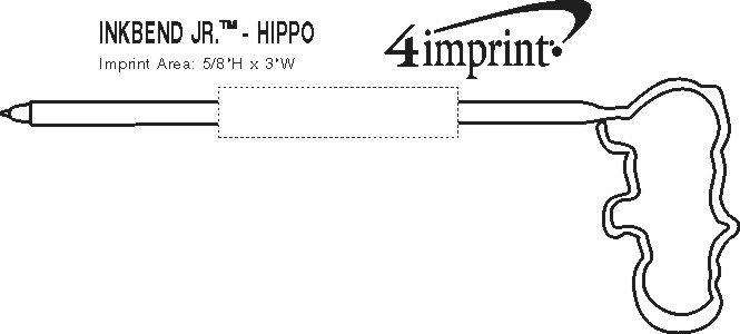 Imprint Area of Inkbend Standard - Hippo
