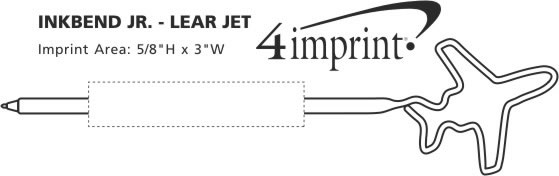 Imprint Area of Inkbend Standard - Lear Jet