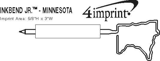 Imprint Area of Inkbend Standard - Minnesota