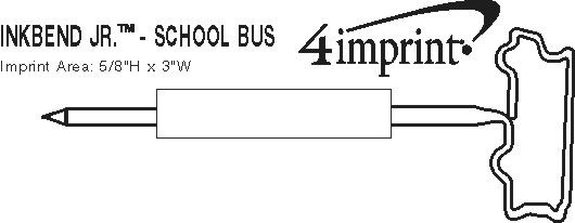 Imprint Area of Inkbend Standard - School Bus