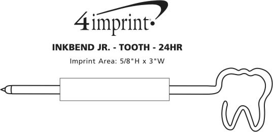 Imprint Area of Inkbend Standard - Tooth - 24 hr
