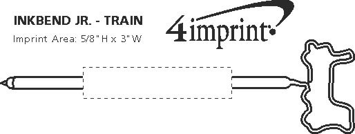 Imprint Area of Inkbend Standard - Train