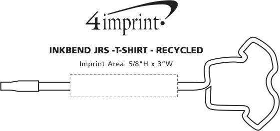 Imprint Area of Inkbend Standard - T-Shirt - Recycled