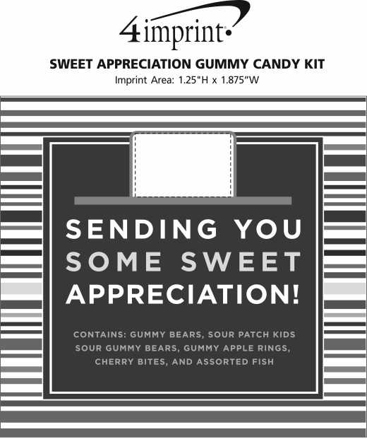 Sweet Appreciation Gummy Candy Kit 161486
