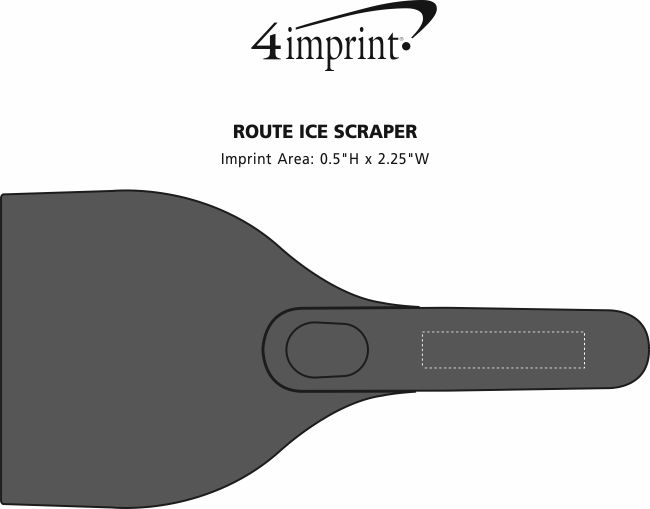 Imprint Area of Route Ice Scraper