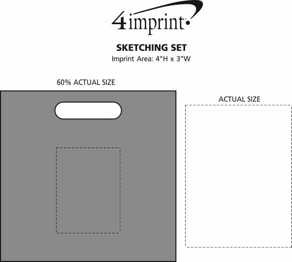 Imprint Area of Sketching Set
