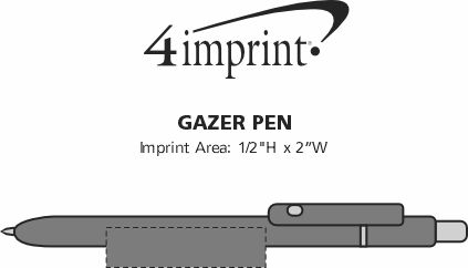 Imprint Area of Gazer Pen