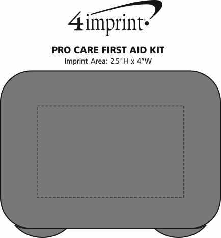 Imprint Area of Pro Care First Aid Kit