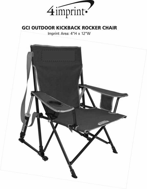 GCI Outdoor Kickback Rocker Chair 164627
