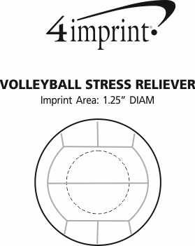 Imprint Area of Volleyball Stress Reliever