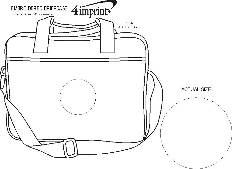 Briefcase Embroidered 2795E