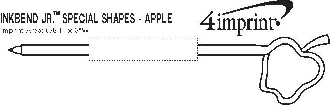 Imprint Area of Inkbend Standard Special Shapes - Apple