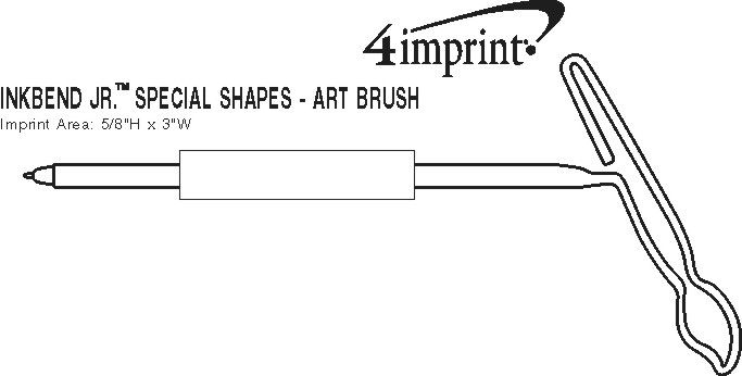 Imprint Area of Inkbend Standard Special Shapes - Art Brush