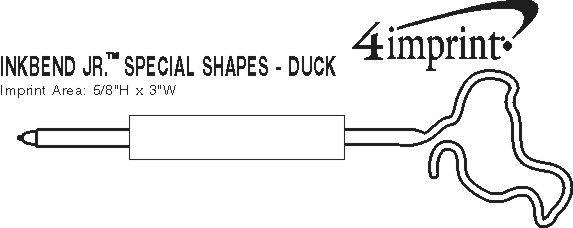 Imprint Area of Inkbend Standard Special Shapes - Duck