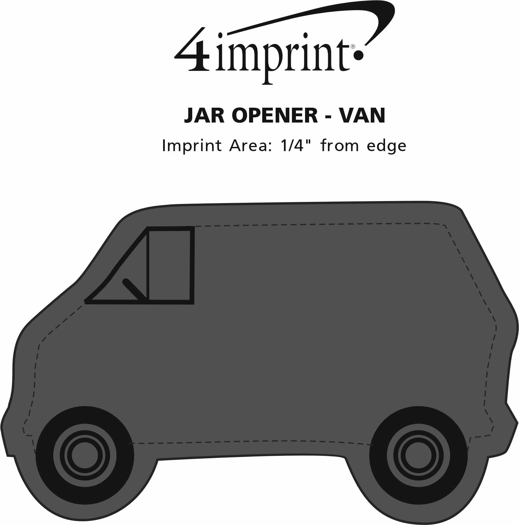 Imprint Area of Jar Opener - Van