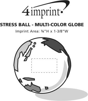 Imprint Area of Colorful Earth Stress Reliever
