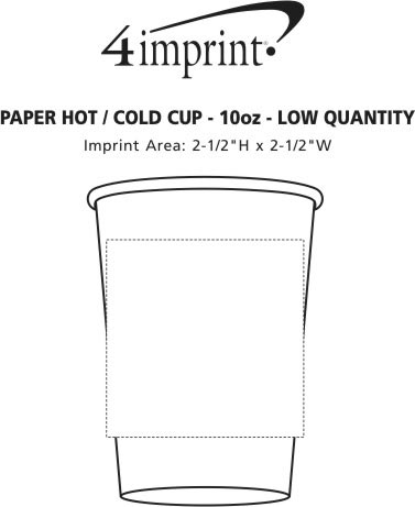 4imprint.com: Paper Hot/Cold Cup - 10 oz. - Low Qty 4943-10-LQ