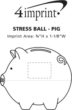 Imprint Area of Pig Stress Reliever