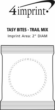 Imprint Area of Tasty Bites - Trail Mix
