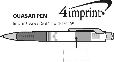 Imprint Area of Quasar Pen