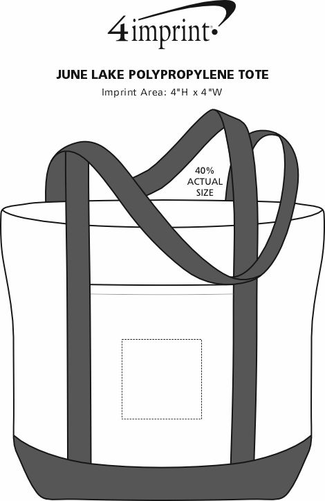 4imprint.com: Polypropylene Boat Tote 7490