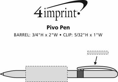 Imprint Area of Pivo Pen