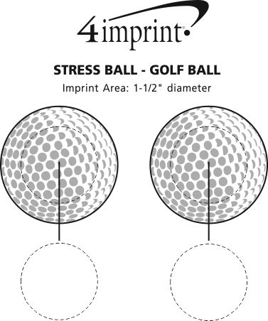 Imprint Area of Golf Ball Stress Ball